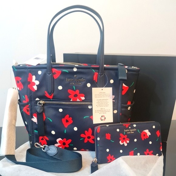 kate spade Handbags - SOLD Kate♠️Spade Bundle Tote & Zip Wallet NWTs